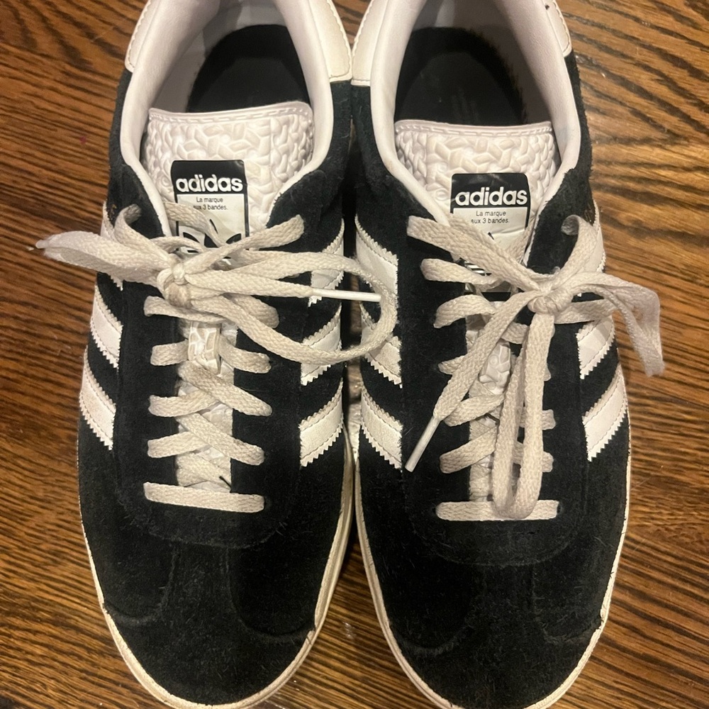 Adidas Black and White Sneakers
